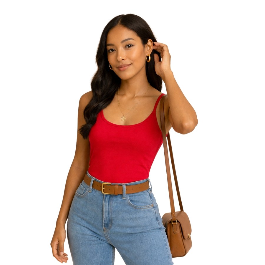 Regata Feminina Al�a Fina Slim B�sica 3029.C1-CE